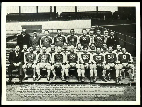 Mel Hein, Tim Mara, Steve Owen 1938  Ny giants football, Giants football,  New york giants