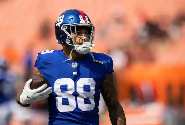 Evan Engram Ruled Out Against Denver, Saquon Barkley and Adoree