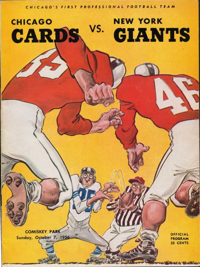 1956 New York Giants Media Guide