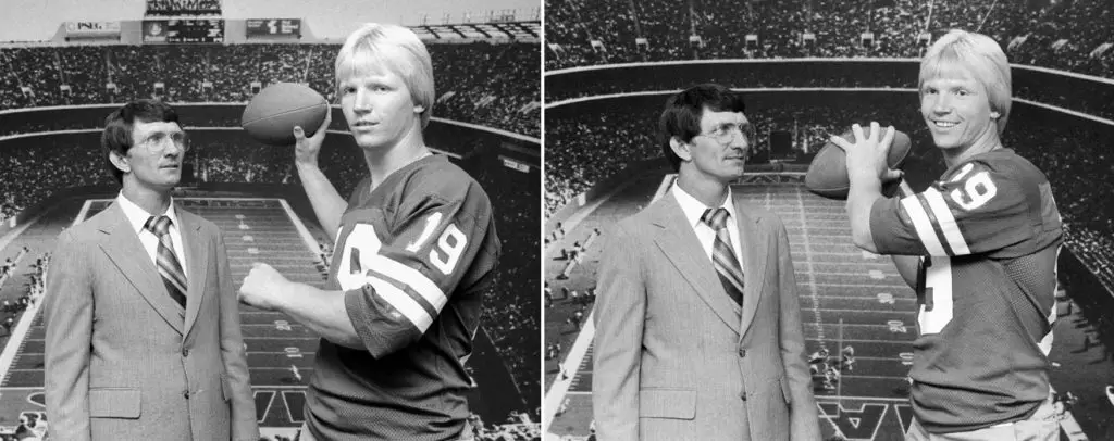 Phil Simms, 1978  Kentucky Photo Archive