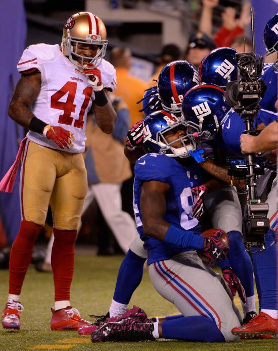 New York Giants on X: Lineup changes: 94 Herzlich for 59 Kennard