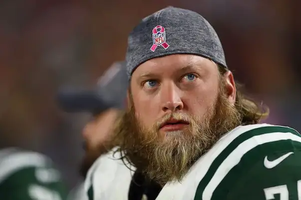 In drafting center, Jets strike Mangold