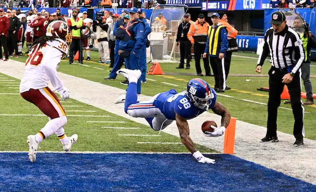 New York Giants game balls in 40-16 victory over Washington Redskins