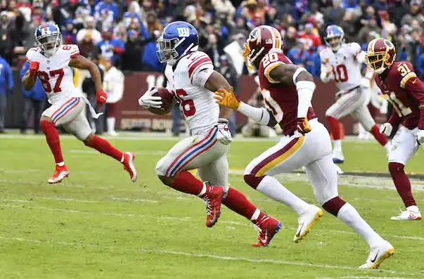 Tiki rushes for 234 yards in key victory for Giants