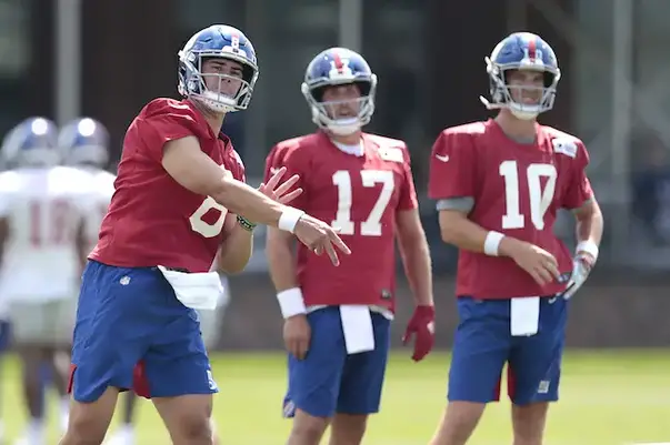 Giants training camp, 8/9: Light practice as Giants prep for