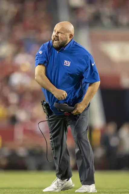 Brian Daboll, Giants emphasize conditioning during Sunday practice