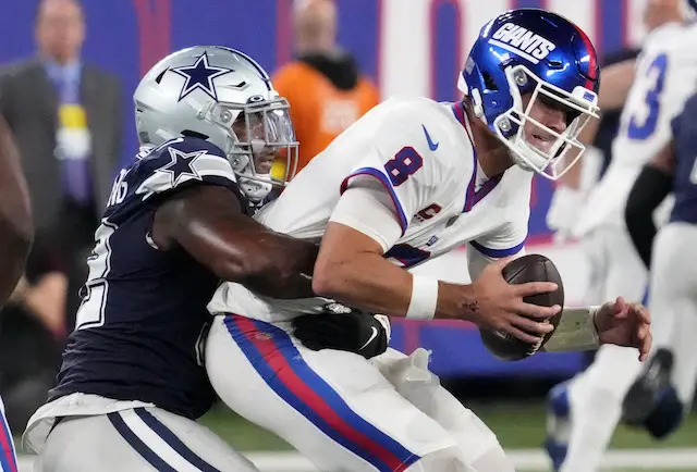 Brian Daboll: Giants' Daniel Jones 'competed his tail off' vs. Cowboys