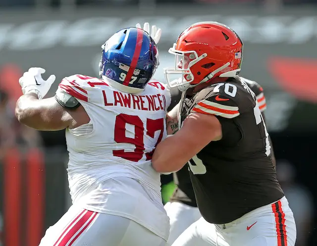 Dexter Lawrence, New York Giants (September 22, 2024)