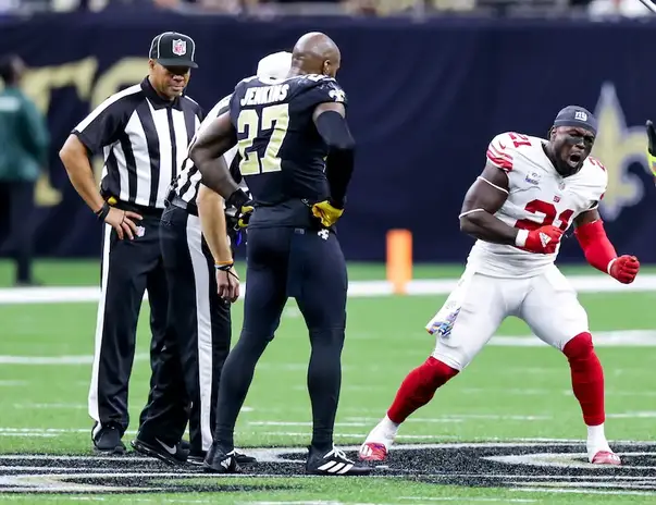 New York Giants Top New Orleans Saints 27-21 in Overtime for First Win of  2021 - Sports Illustrated New York Giants News, Analysis and More