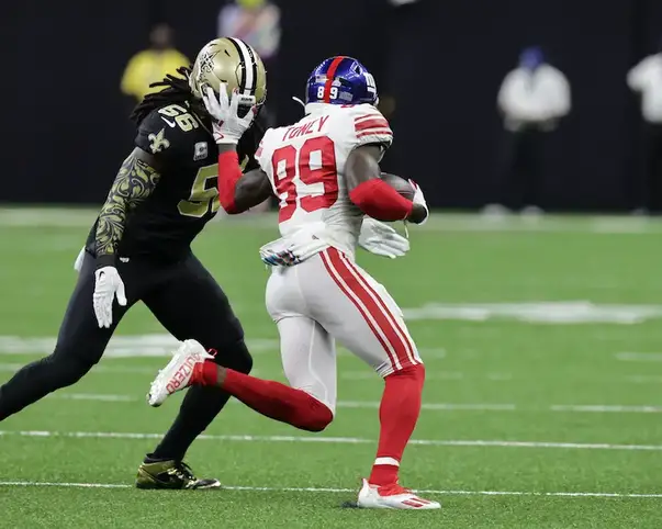 NFL Draft: Kadarius Toney New York Giants jersey now for sale 