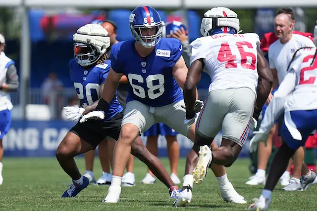 Matt Nelson, New York Giants (July 26, 2024)
