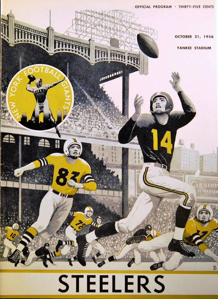 Pittsburg Steelers 1968 (unsigned) — Vintage Football Posters