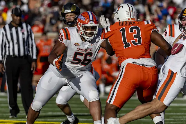 Senior Bowl: D-linemen Keeanu Benton, Andre Carter seize spotlight