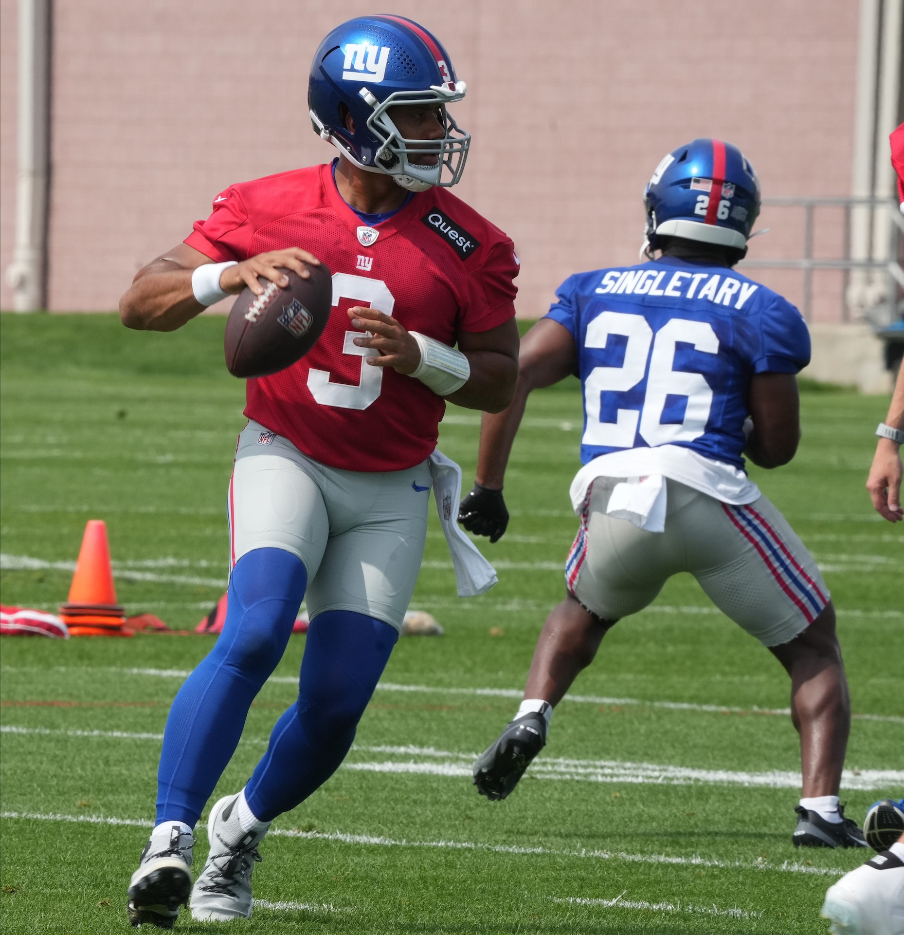 Russell Wilson, New York Giants (June 5, 2025)