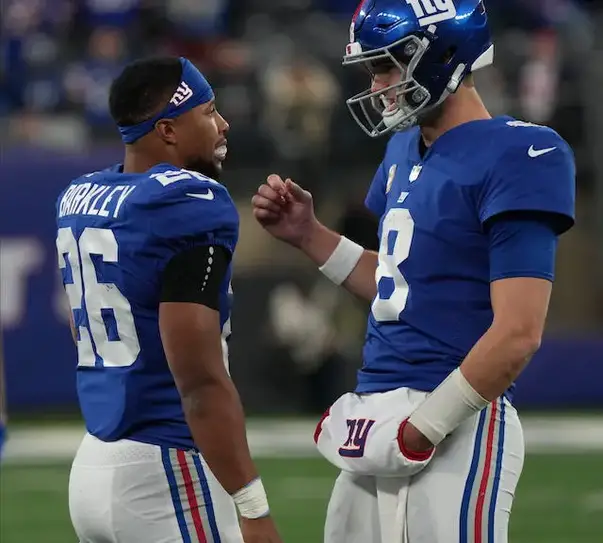 Giants Re-Sign Daniel Jones; Franchise Tag for Saquon Barkley