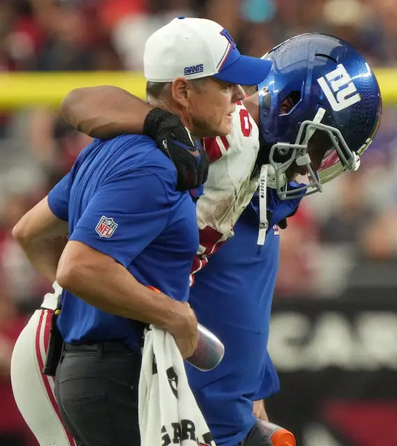 Giants-Cardinals inactives: LT Andrew Thomas won't play - Big Blue