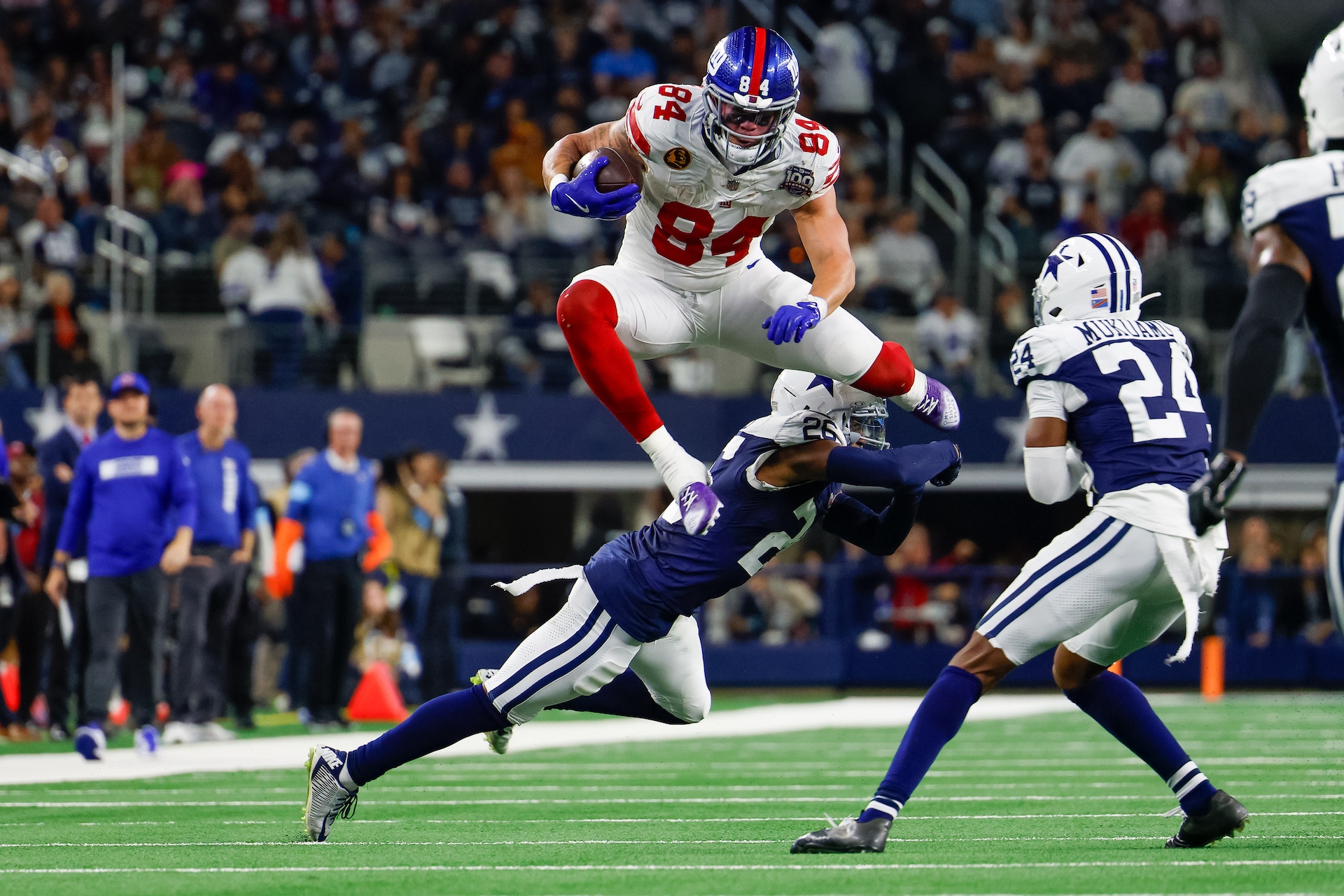 Theo Johnson, New York Giants (November 28, 2024)