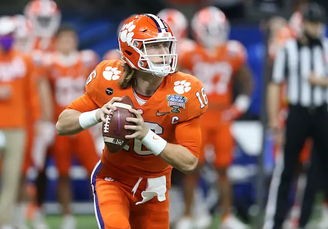 I think Mac Jones looks pretty stunning with Trevor Lawrence's hair. :  r/ClemsonTigers