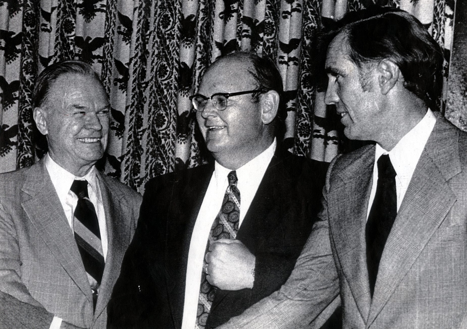 Wellington Mara, George Young, and Tim Mara; New York Giants