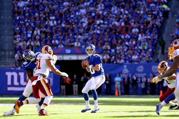 Review: New York Giants at Washington Redskins, December 1, 2013 